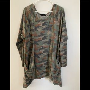 Cameo long lightweight sweatshirt